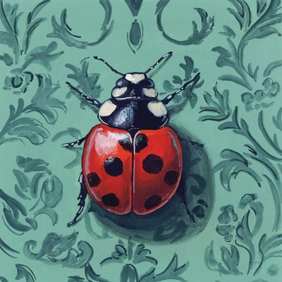 Ladybug In The Parlor Room by Kate Jarvik Birch art print
