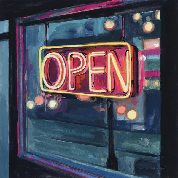 Neon Open Sign