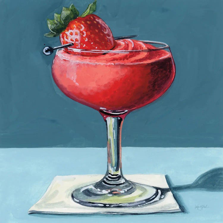 Strawberry Daquori by Kate Jarvik Birch wall art