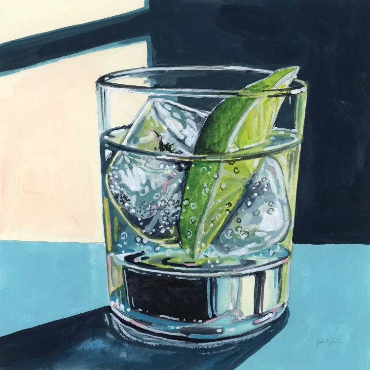 Strong Gin And Tonic I by Kate Jarvik Birch wall art