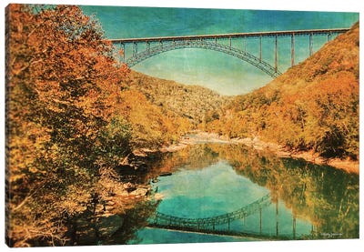 New River Gorge Bridge Canvas Art Print