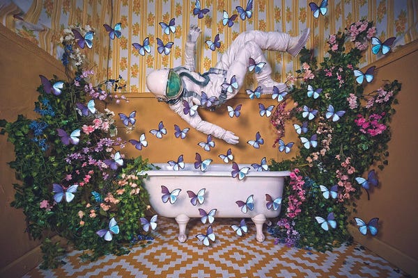 Space Fiction: The Lonely Astronaut VI by Karen Jerzyk