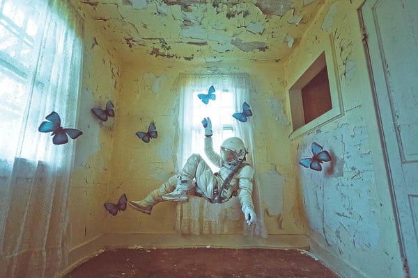 Space Fiction: The Lonely Astronaut VIII by Karen Jerzyk