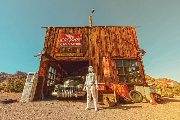 Space Fiction: The Lonely Astronaut X by Karen Jerzyk