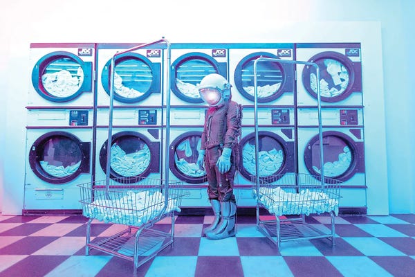 Liminal Spaces: The Lonely Astronaut XIII by Karen Jerzyk