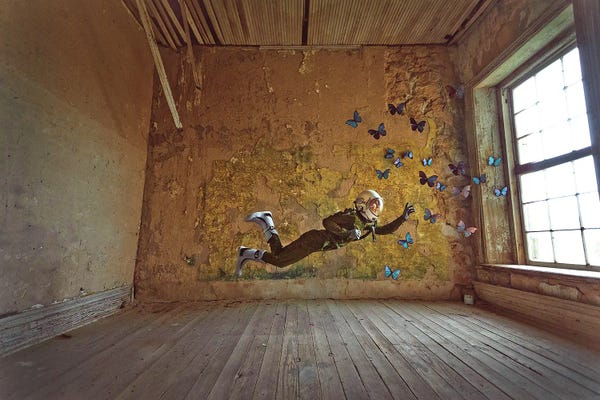 Dereliction: The Lonely Astronaut XVII by Karen Jerzyk