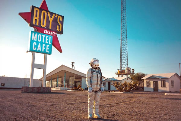 Space Fiction: The Lonely Astronaut XXI by Karen Jerzyk