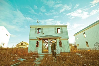 The Lonely Astronaut XXII by Karen Jerzyk canvas print