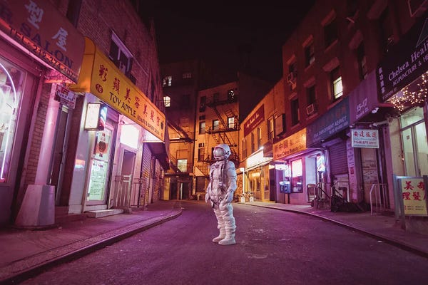 Space Fiction: The Lonely Astronaut XX by Karen Jerzyk