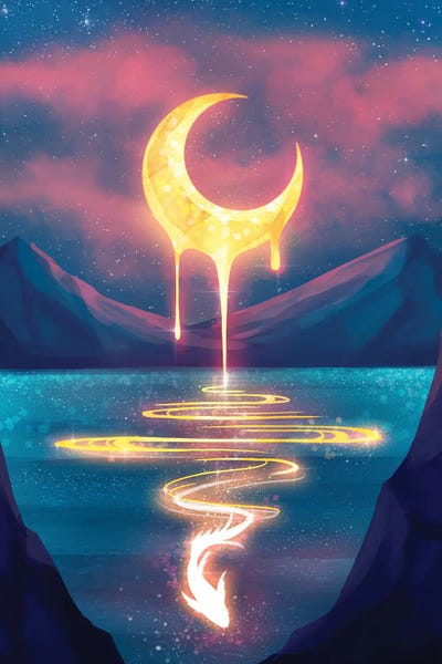 KucingKecil - Canvas Prints: Fish Spirit by KucingKecil