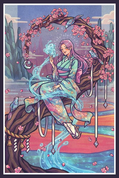 KucingKecil - Canvas Prints: Water Spirit by KucingKecil