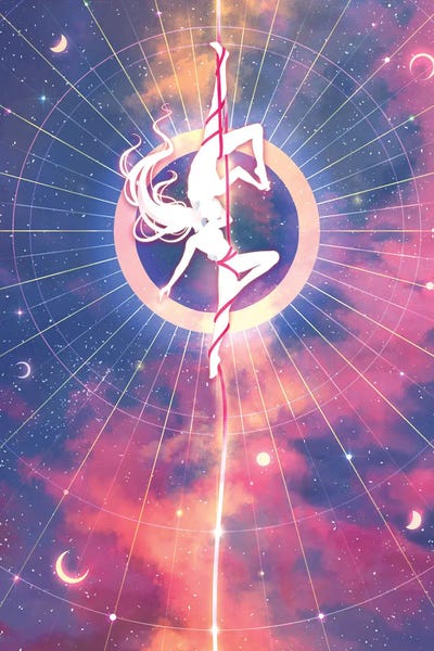 KucingKecil - Canvas Prints: Love In Space by KucingKecil