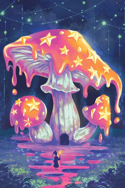 KucingKecil - Canvas Prints: Starshroom by KucingKecil