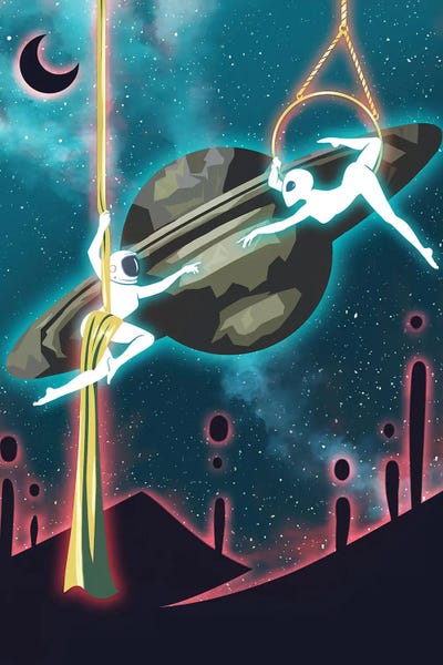 KucingKecil - Canvas Prints: Creation Of Star by KucingKecil