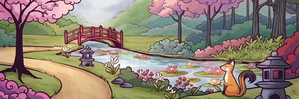 KucingKecil: Spring Garden by KucingKecil