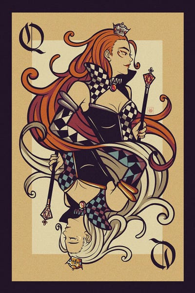 KucingKecil - Canvas Prints: Les Reines by KucingKecil