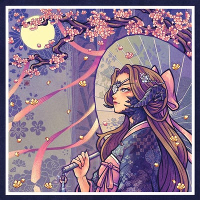KucingKecil - Canvas Prints: Dragon Princess by KucingKecil