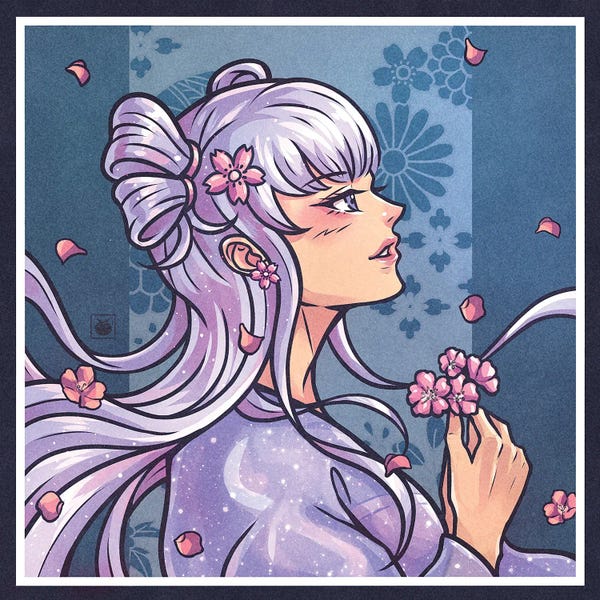 KucingKecil: Murasaki Portrait by KucingKecil