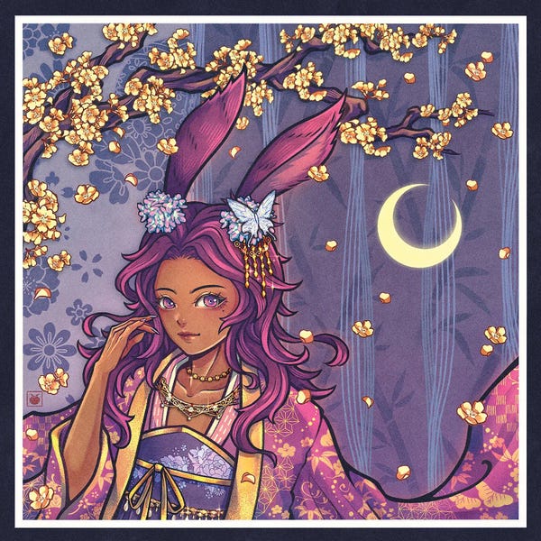 Rabbit Girl Pink