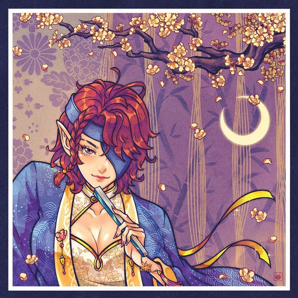 Red Hair Elf