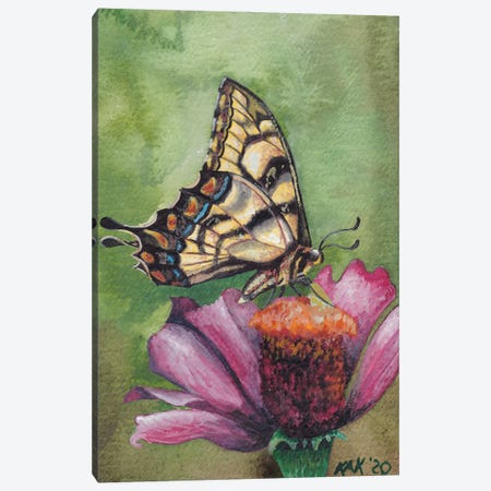 Butterfly X Canvas Print #KKD21} by KAK Art & Designs Canvas Art Print