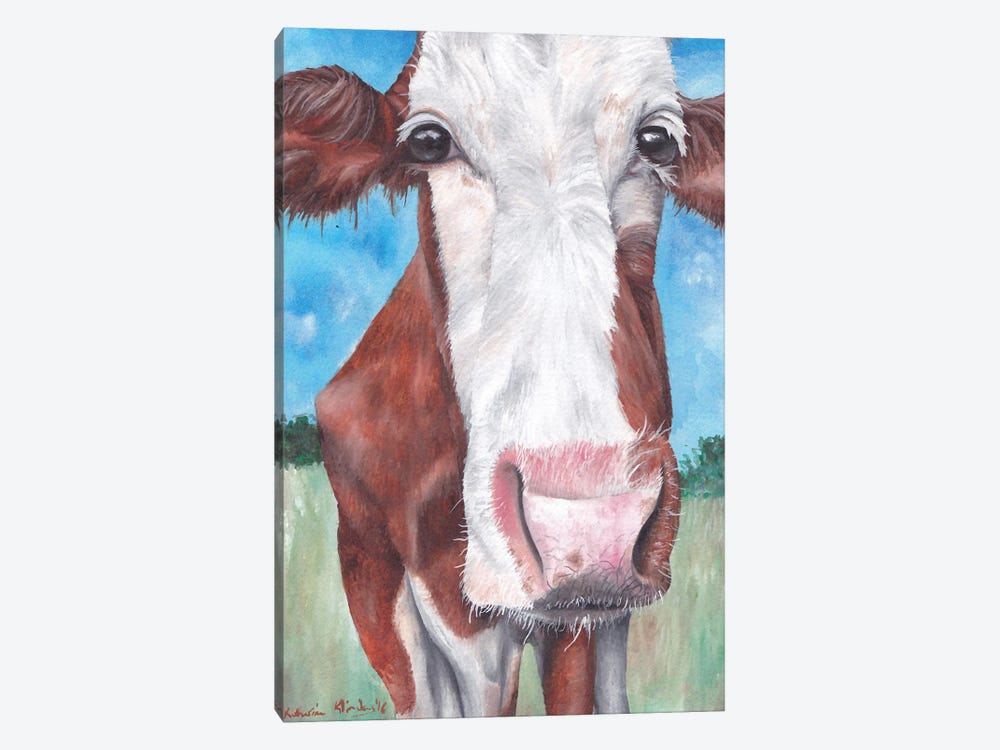 Cow II by KAK Art & Designs 1-piece Art Print