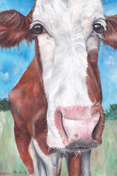 KAK Art & Designs: Cow II by KAK Art & Designs
