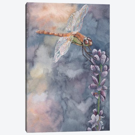 Dragonfly Canvas Print #KKD35} by KAK Art & Designs Canvas Print
