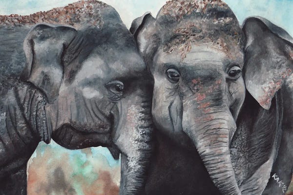 KAK Art & Designs: Elephants by KAK Art & Designs