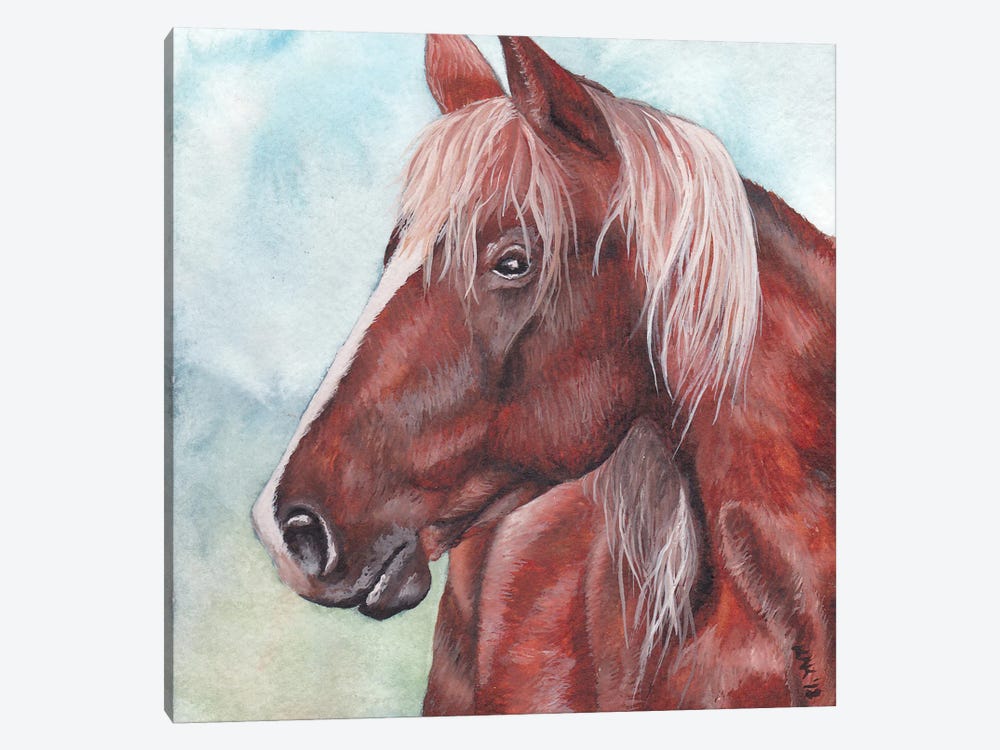 Horse by KAK Art & Designs 1-piece Canvas Print