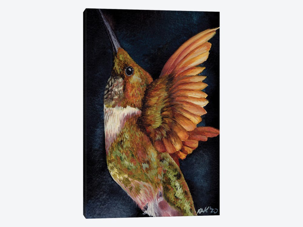 Hummingbird III by KAK Art & Designs 1-piece Canvas Art