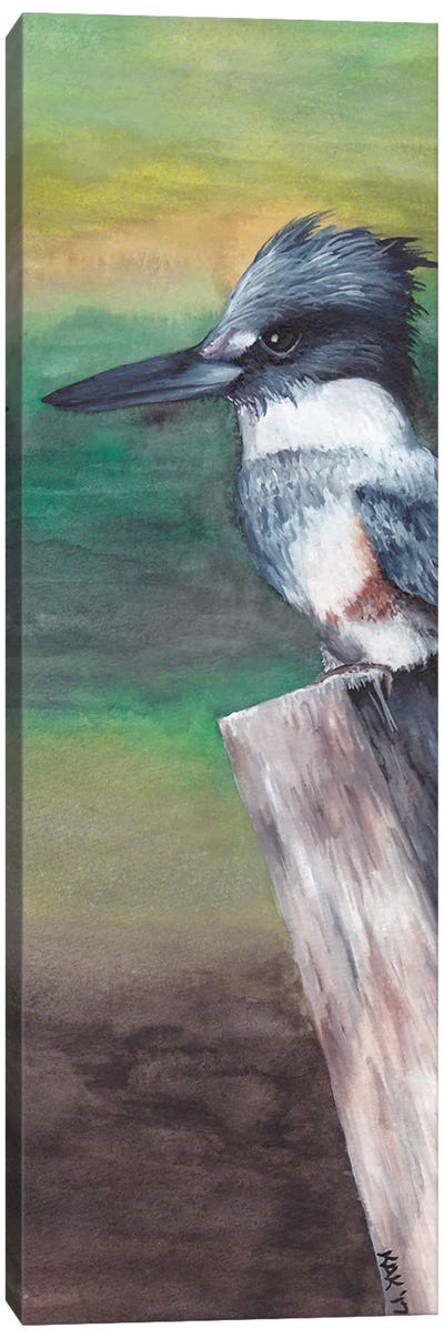 Kingfisher Canvas Art Print - KAK Art & Designs