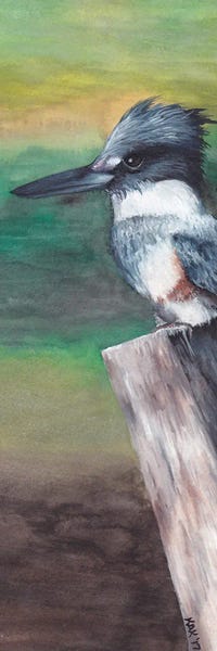 Kingfishers: Kingfisher by KAK Art & Designs