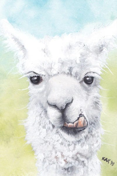 Lama by KAK Art & Designs framed wall art