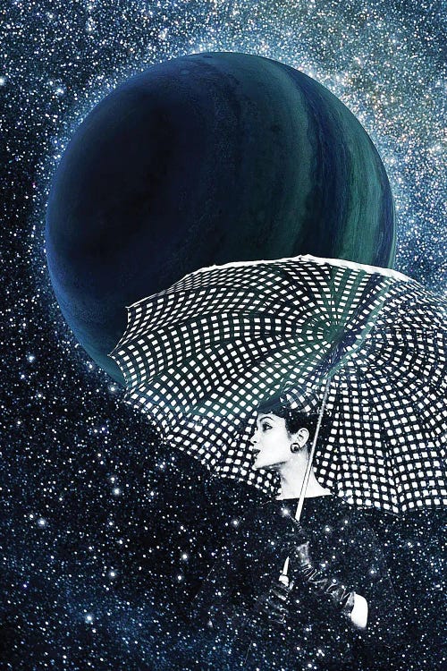 Sparkling Stars by Kiki C Landon wall art
