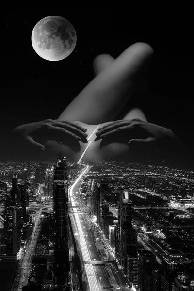 Black & White Cityscapes: Strip Down by Kiki C Landon