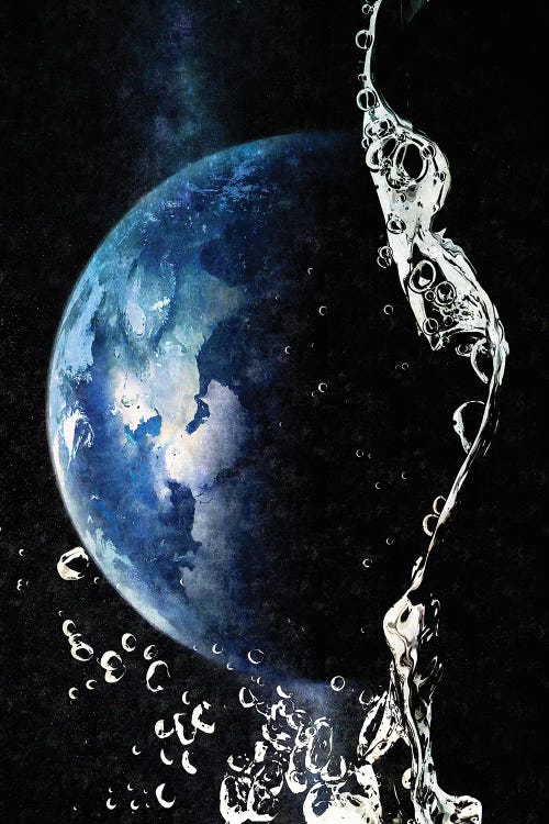 Waterdrop by Kiki C Landon wall art