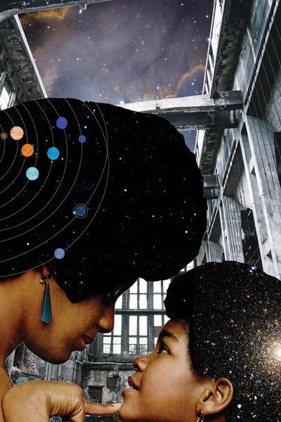 Composite Photography: You Are My Universe by Kiki C Landon