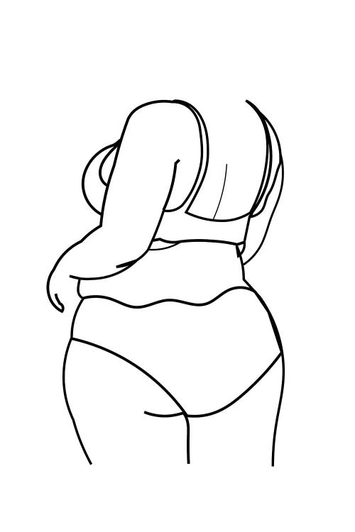 Curvy Beauty by Kiki C Landon wall art