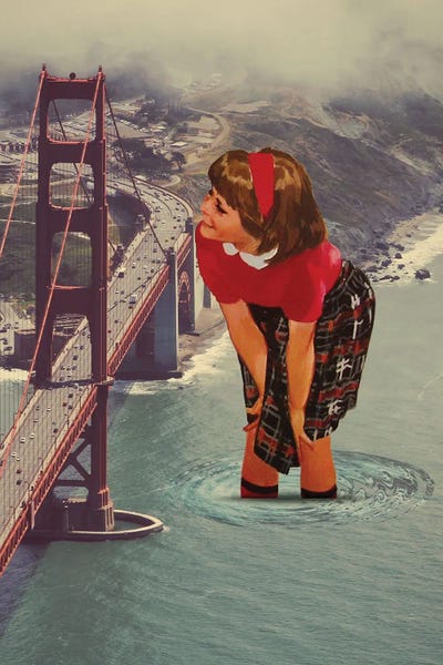 Golden Gate Bridge: Mesmerized by Kiki C Landon