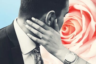 Embrace by Kiki C Landon framed wall art