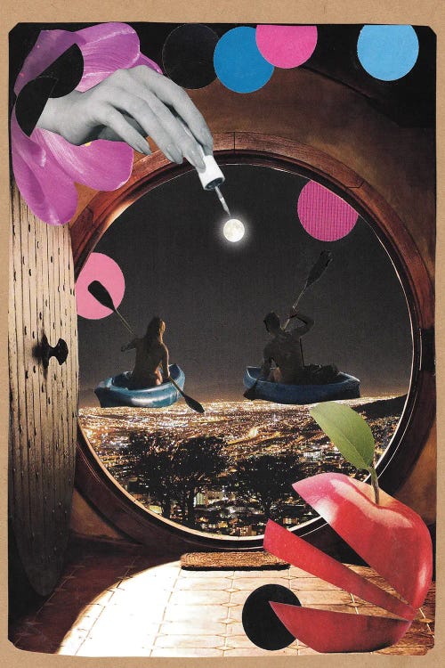 Escape The City by Kiki C Landon wall art