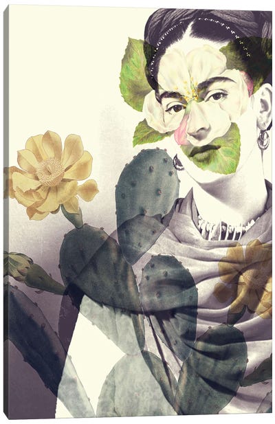 Frida Canvas Art Print - Kiki C. Landon