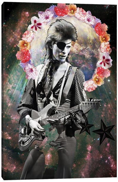 Holy Bowie Canvas Art Print - David Bowie