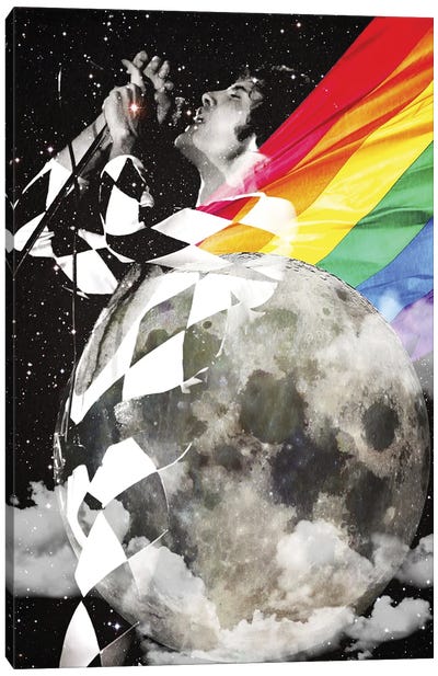Holy Mercury Canvas Art Print - LGBTQ+ Art