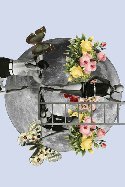 Holy Moon by Kiki C Landon framed wall art