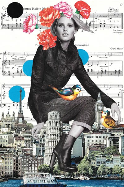 Light Up My Way by Kiki C Landon framed wall art