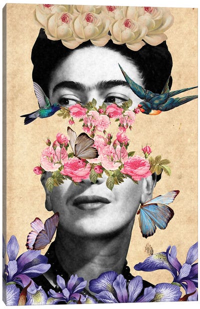 My Muse II Canvas Art Print - Frida Kahlo
