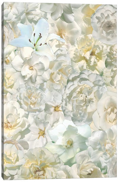 Flowers Like Frosting Canvas Art Print - Kat Kleinman