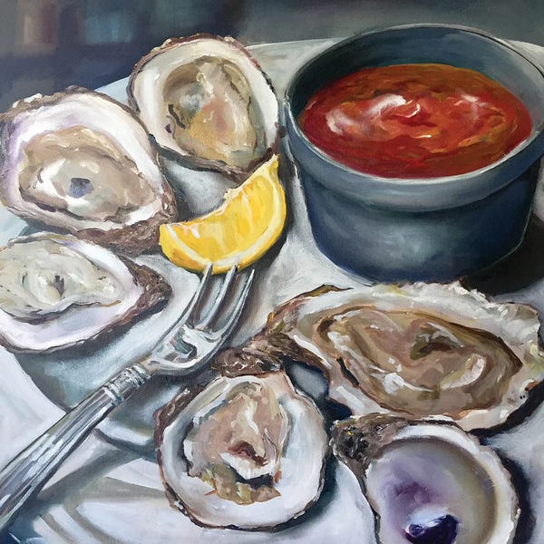 Kitchen: Oyster Appetizer by Kristine Kainer